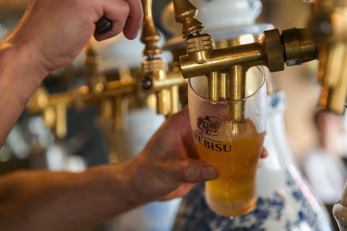 日本橋ビアホール_生ビール2